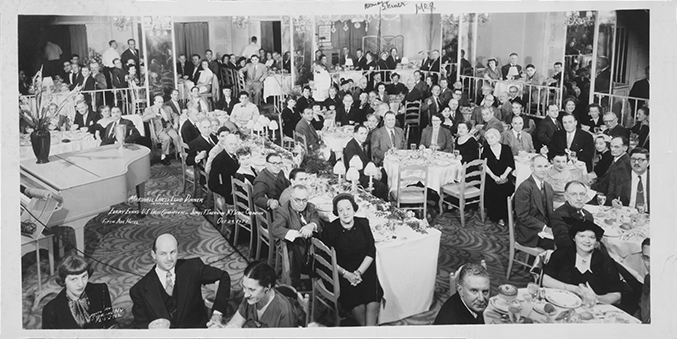 Marshall Chess Club Dinner in Honor of Larry Evans and James T. Sherwin held at the Fifth Avenue Hotel, New York, New York