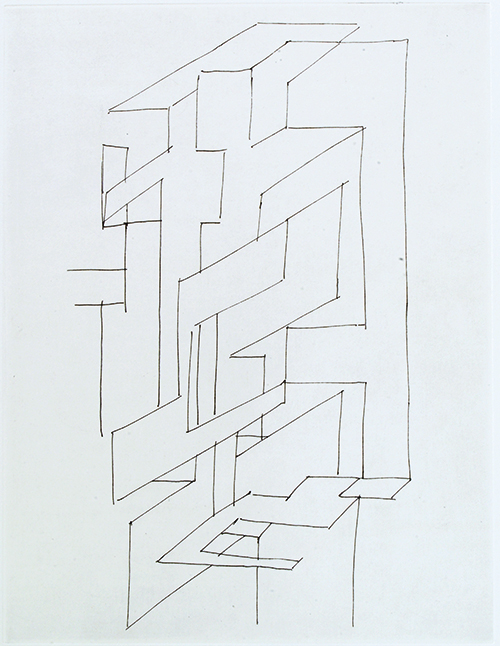 Gordes Gestalt (from Album Gordes, 1971), edition 135/250 1971, created in 1948