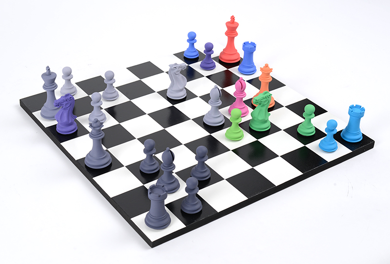 Tom Hackney, Retinal Chess Set, 2018