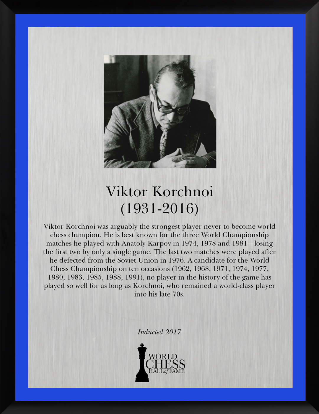International Chess Federation on X: The famous Soviet, and then Swiss  grandmaster Viktor Korchnoi was born #onthisday in 1931. A 10-time World  Championship Candidate, he contested a Candidates final and two matches