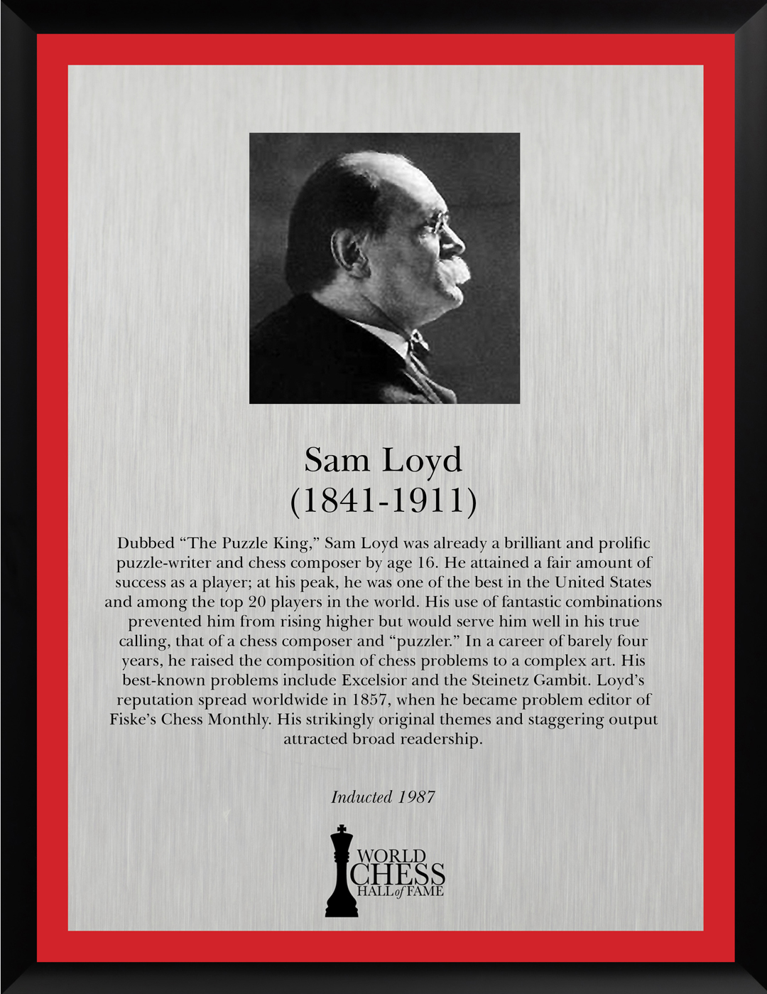 Sam Loyd | World Chess Hall of Fame