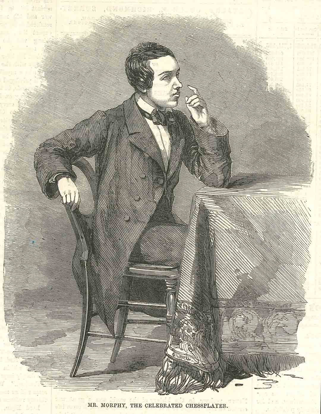 Paul Charles Morphy. /N(1837-1884). Ajedrecista estadounidense