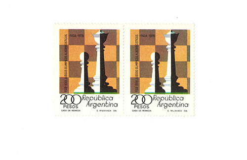 Stamp from the 1978 Olympiad