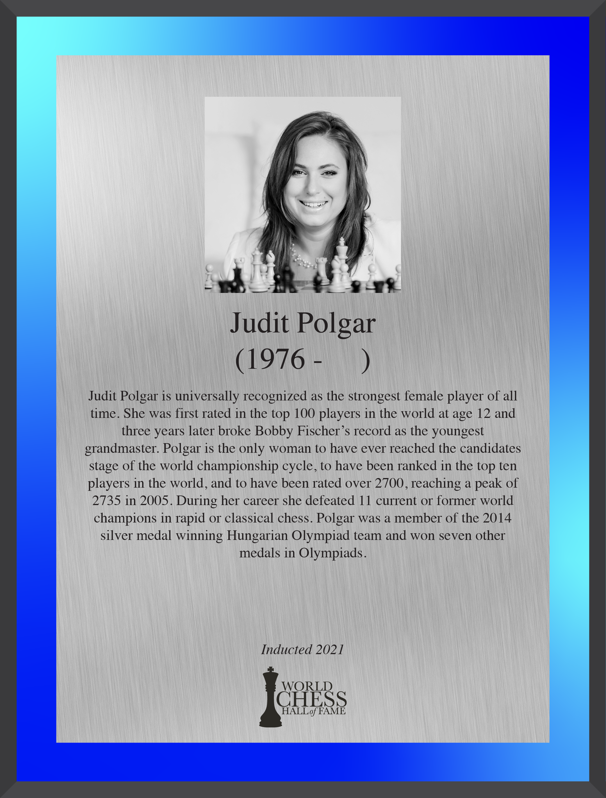 FIDE - International Chess Federation - Happy Birthday to one and only GM Judit  Polgar Official!🎂 Grandmaster at 15, Judit Polgar is considered to be the  strongest female chess player of all
