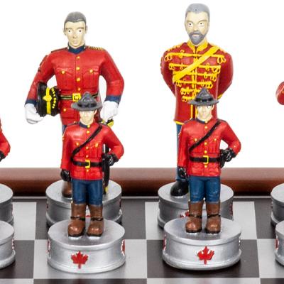 Royal Canadian Mounted Police Chess Set, date unknown