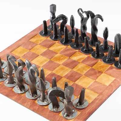 Hand Forged Chess Set, 2018