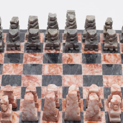 Mexican Hand Carved Chess Set, 2016