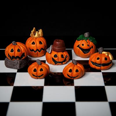 Pumpkin vs. Ghost Chess Set, 2018
