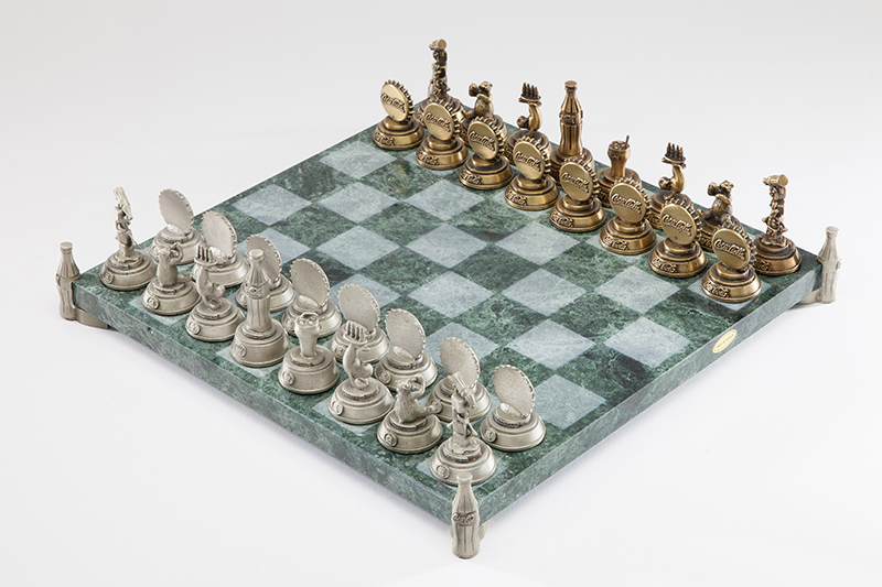 F.O.R.T., Coca-Cola Collectors Edition Chess Set, 1955