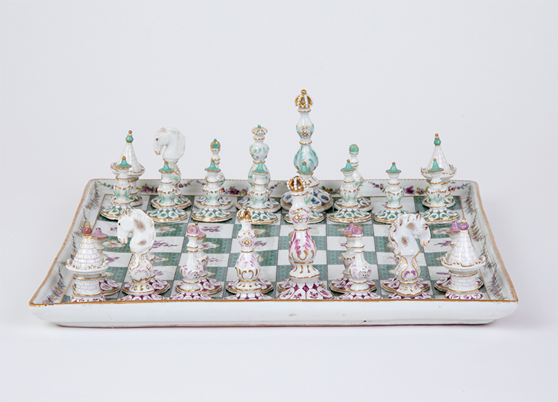 Meissen Chess Set, 1748