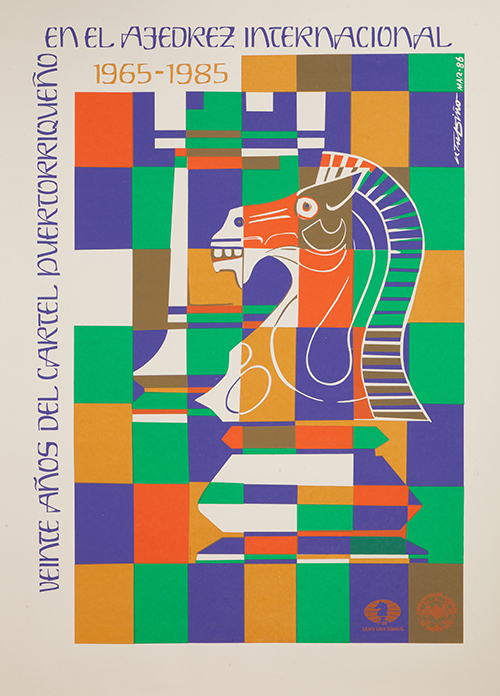 Rafel Tufiño, Twenty Years of the Puerto Rican Poster in International Chess