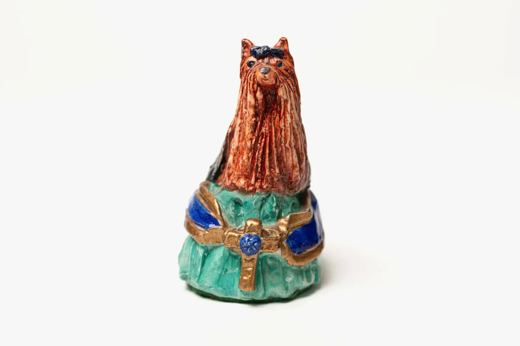 Yorkshire Terrier Ceramic Chess Set Photo 6