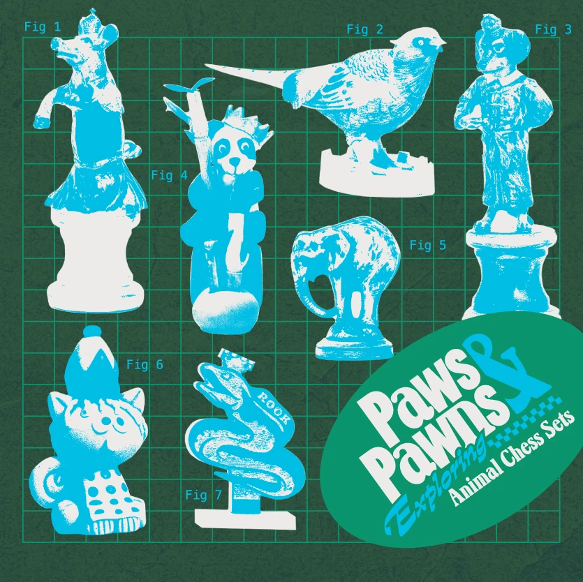 Paws & Pawns Exploring Animal Chess Sets World Chess Hall of Fame