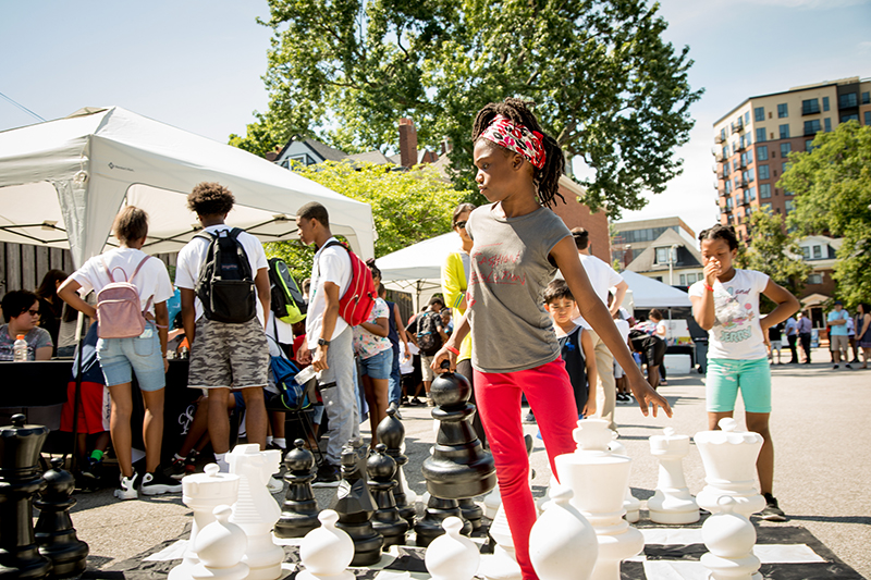 Children Playing Chess at the 10th Anniversary Celebration of the Saint Louis Chess Club Children Playing Chess at the 10th Anniversary Celebration of the Saint Louis Chess Club