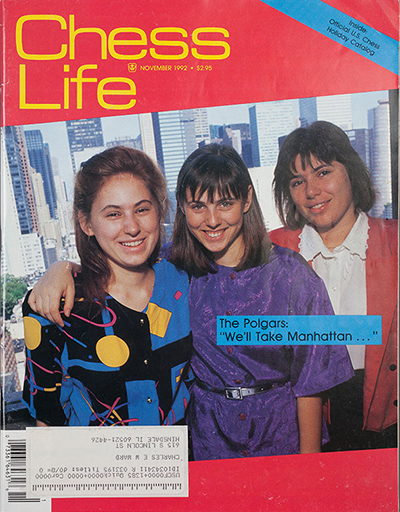 Chess Life, Vol. 47, No. 11, 1992 Chess Life, Vol. 47, No. 11, 1992