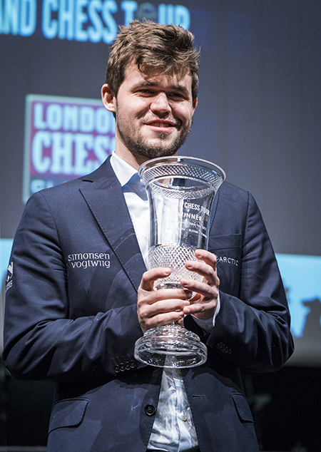 Magnus Carlsen, Winner of the 2017 Grand Chess Tour Magnus Carlsen, Winner of the 2017 Grand Chess Tour