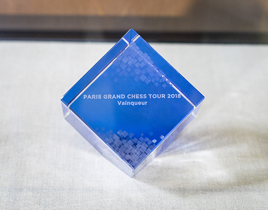 Art Tempo, Paris Grand Chess Tour Trophy, 2018 Art Tempo, Paris Grand Chess Tour Trophy, 2018