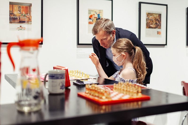 New World Chess Hall of Fame Exhibitions Celebrate Chess from Around the World and Food and Drink Themed Sets