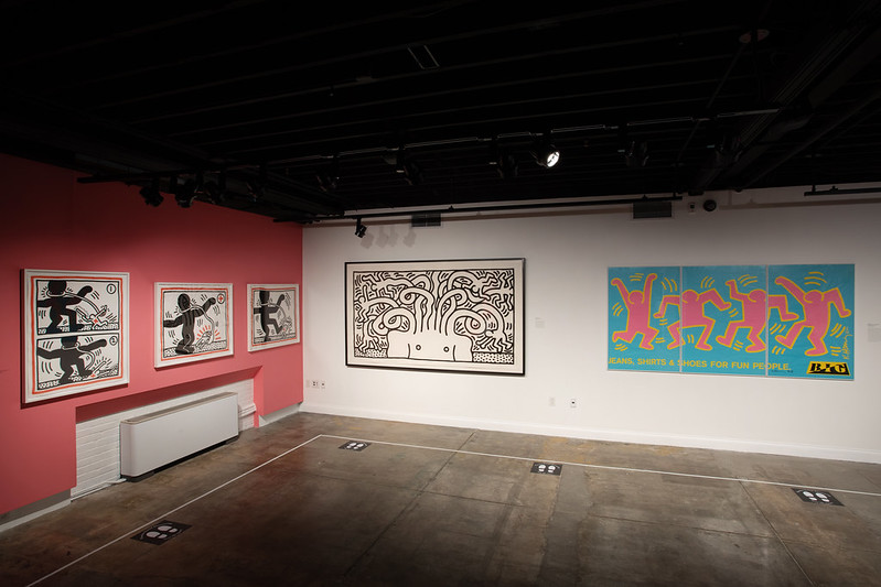 A Keith Haring exhibit at the World Chess Hall of Fame illuminates the late pop artist