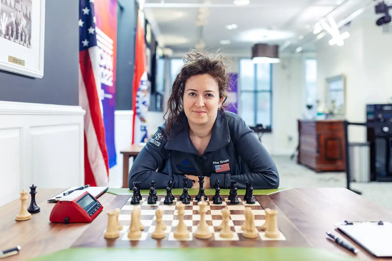 Photo of Irina Krush at the 2022 American Cup