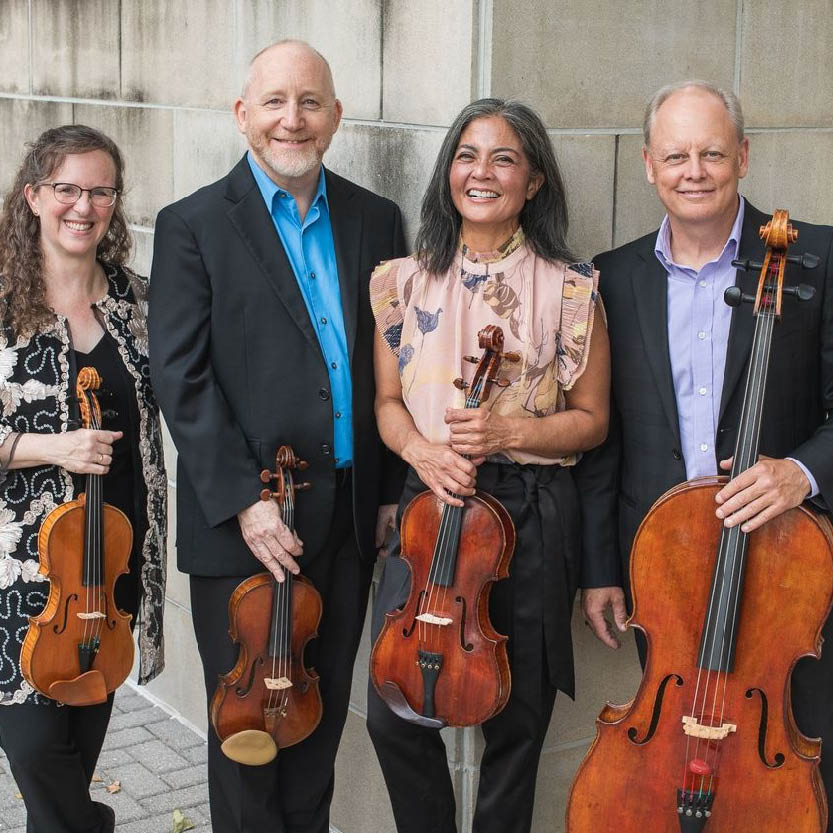 WCHOF Music Series: Arianna String Quartet, Janet Sung, and Brian Woods