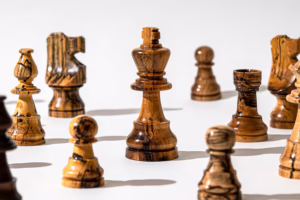Kirk McCauley, Monticello Chess Set, 2011, Collection of Dr. Jeanne Cairns Sinquefield and Rex Sinquefield, Photo by Austin Fuller